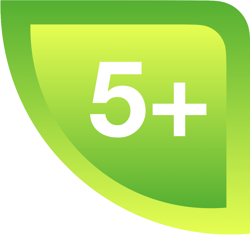 5+